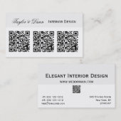 Smartphone QR    CodePhoto of Logo Visitekaartje (Voorkant / Achterkant)