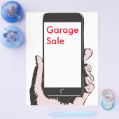 Smartphone-scheepswerf. Flyer (Enkel)