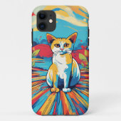 Smartphone Stoer Hoesje, Apple Case-Mate iPhone Case (Achterkant)