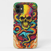 Smartphone Stoer Hoesje, Apple Case-Mate iPhone Case (Achterkant)