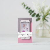 Smartphone Visitekaartjes voor reparatie van mobie (Staand voorkant)