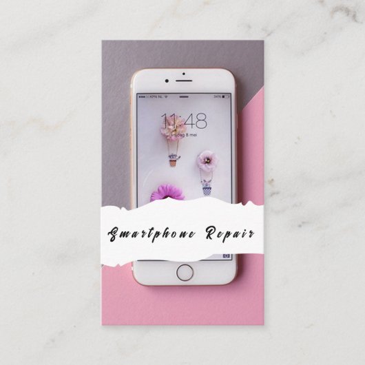 Smartphone Visitekaartjes voor reparatie van mobie (Voorkant)