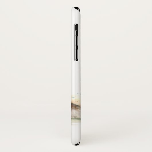 Smartphone, vossen en kraai. Case-Mate iPhone case (Achterkant/links)