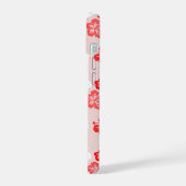 Smartphonehoes met bloemmotief iPhone 15 case (Linkerkant)