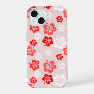 Smartphonehoes met bloemmotief iPhone 15 case