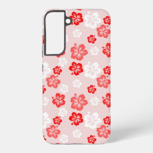 Smartphonehoesje met bloemenprint samsung galaxy hoesje