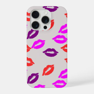 Smartphonehoesje met een patroon van kussen iPhone 15 pro case