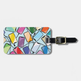 Smartphones met een inkeping bagagelabel