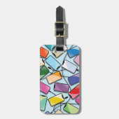 Smartphones met een inkeping bagagelabel (Voorkant verticaal)