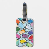 Smartphones met een inkeping bagagelabel (Achterkant verticaal)