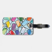 Smartphones met een inkeping bagagelabel (Achterkant horizontaal)