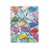 Smartphones met een inkeping notitieblok (Linkerzijde)