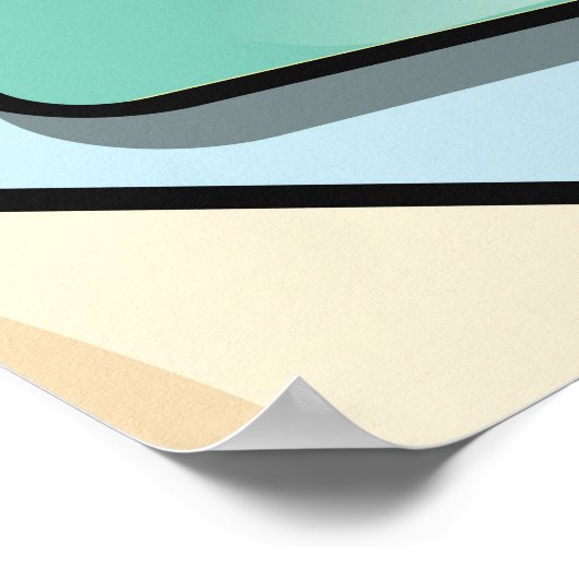 Smartphones met een inkeping poster (Hoek)