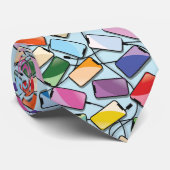 Smartphones met een inkeping stropdas (Opgerold)