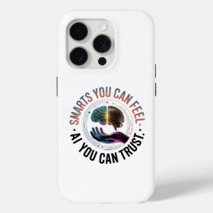Smarts die je kunt voelen - AI Brain futuristisch  iPhone 15 Pro Case