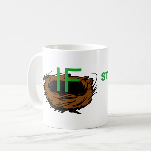 Smartsheet genesteld als Statement Guru Koffiemok (Voorkant links)