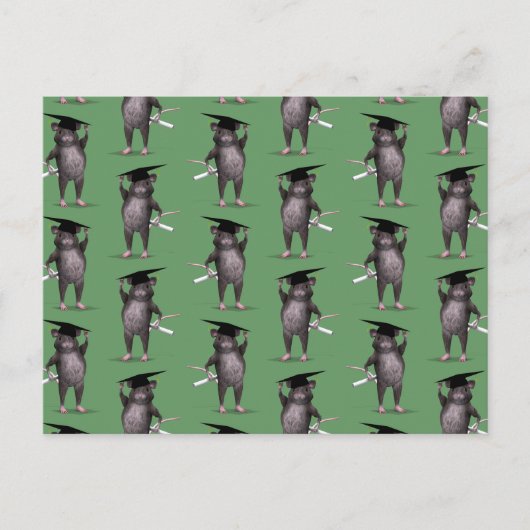 Smartste rat in de stad briefkaart (Voorkant)