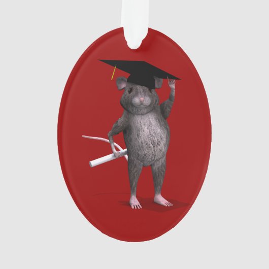 Smartste rat in de stad ornament (achterkant)
