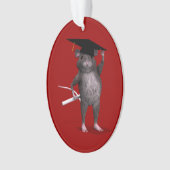 Smartste rat in de stad ornament (voorkant)