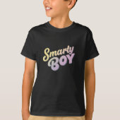 Smarty Boy T-Shirt – Slim, leuk en stijlvol uiterl (Voorkant)