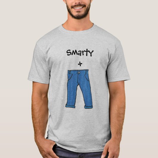 Smarty broek t-shirt (Voorkant)
