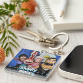 Smarty Cartoons poppensleutelketen Sleutelhanger (Voorkant Rechts)