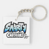Smarty Cartoons poppensleutelketen Sleutelhanger (Achterkant)