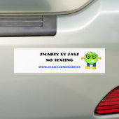 Smarty Cy No Texting Bumpersticker (Op auto)