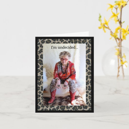 Smarty-Fancy Broek Grappig Kaart (Gele Bloem)