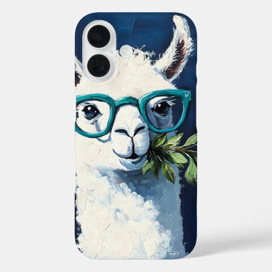 Smarty Llama Chic Case-Mate iPhone Case (Achterkant)