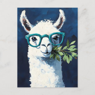 Smarty Llama Chic Feestdagenkaart
