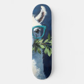Smarty Llama Chic Persoonlijk Skateboard (Voorkant)