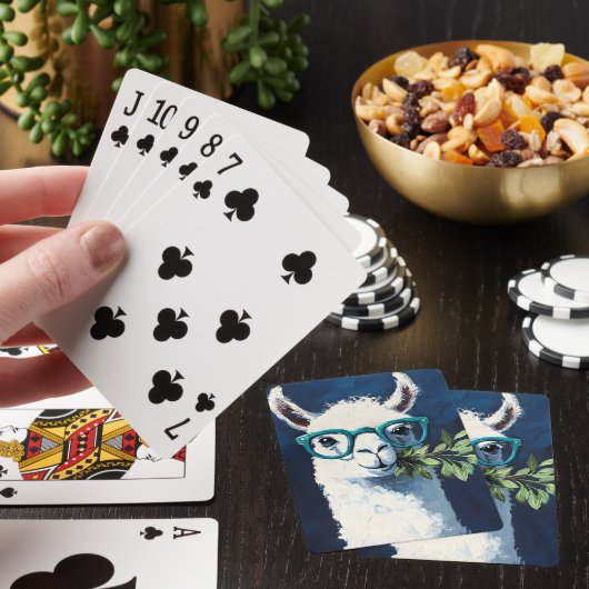 Smarty Llama Chic Pokerkaarten (Insitu)