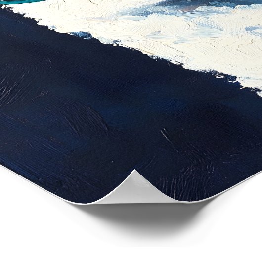 Smarty Llama Chic Poster (Hoek)