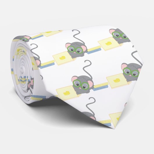 Smarty Mouse Stropdas (Opgerold)