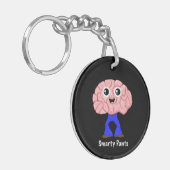 Smarty Pants Brain Sleutelhanger (Voorkant Links)