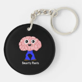 Smarty Pants Brain Sleutelhanger (Achterkant)