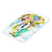 Smarty-Pants Elephant Magneet (Linkerzijde)