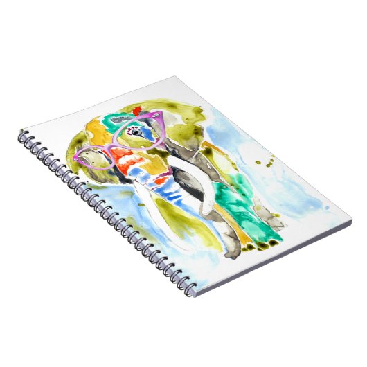 Smarty-Pants Elephant Notitieboek (Rechterzijde)