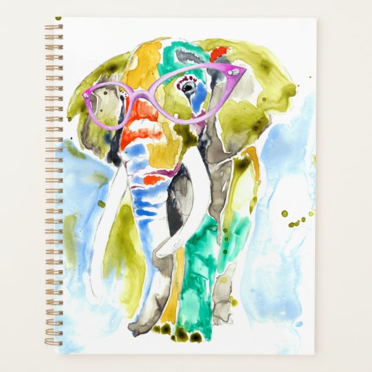 Smarty-Pants Elephant Planner (Voorkant)
