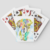 Smarty-Pants Elephant Pokerkaarten (Achterkant)