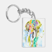 Smarty-Pants Elephant Sleutelhanger (Voorkant Links)