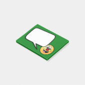 Smarty Pants Face Grumpey Post-it® Notes (Schuin)