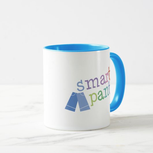 Smarty Pants Funny Mok (Voorkant rechts)