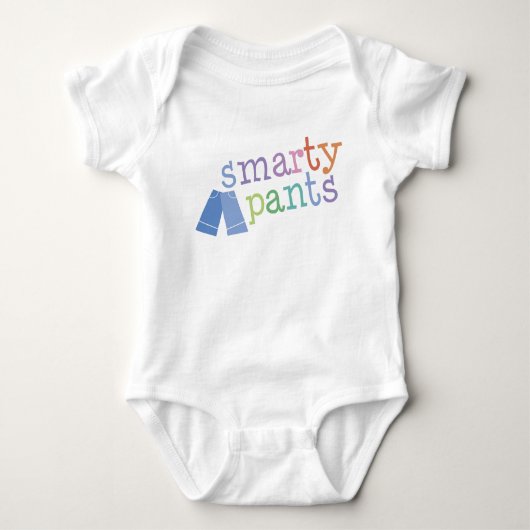 Smarty Pants Funny Romper (Voorkant)