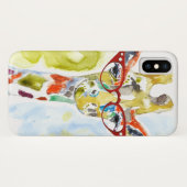 Smarty-Pants Giraffe Case-Mate iPhone Case (Achterkant (horizontaal))