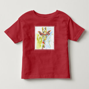 Smarty-Pants Giraffe Kinder Shirts