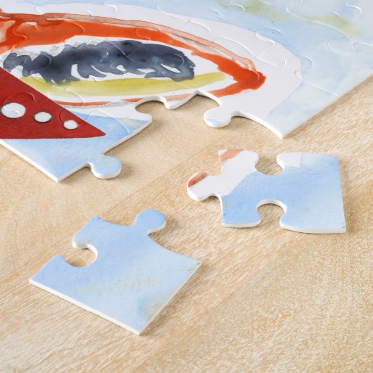 Smarty-Pants Giraffe Legpuzzel (Zijkant)