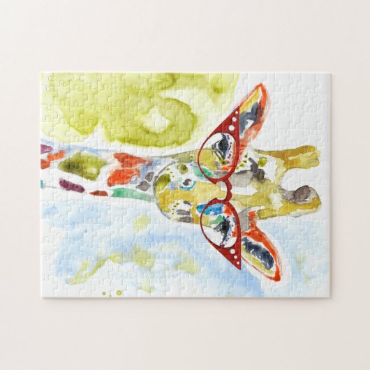 Smarty-Pants Giraffe Legpuzzel (Horizontaal)