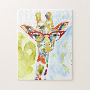Smarty-Pants Giraffe Legpuzzel